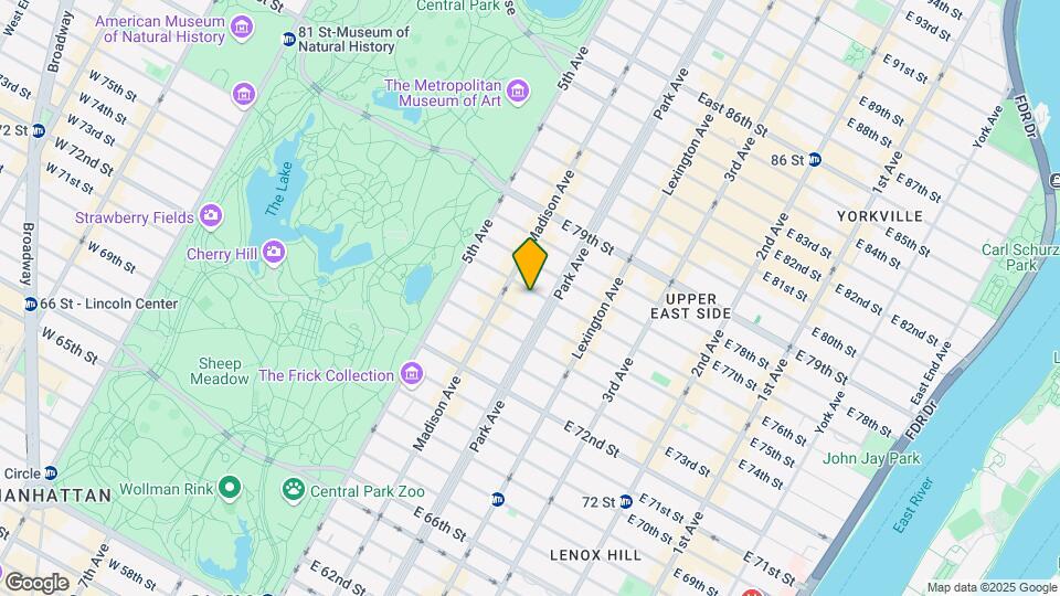 48-50 E 76th St Map and Location Details