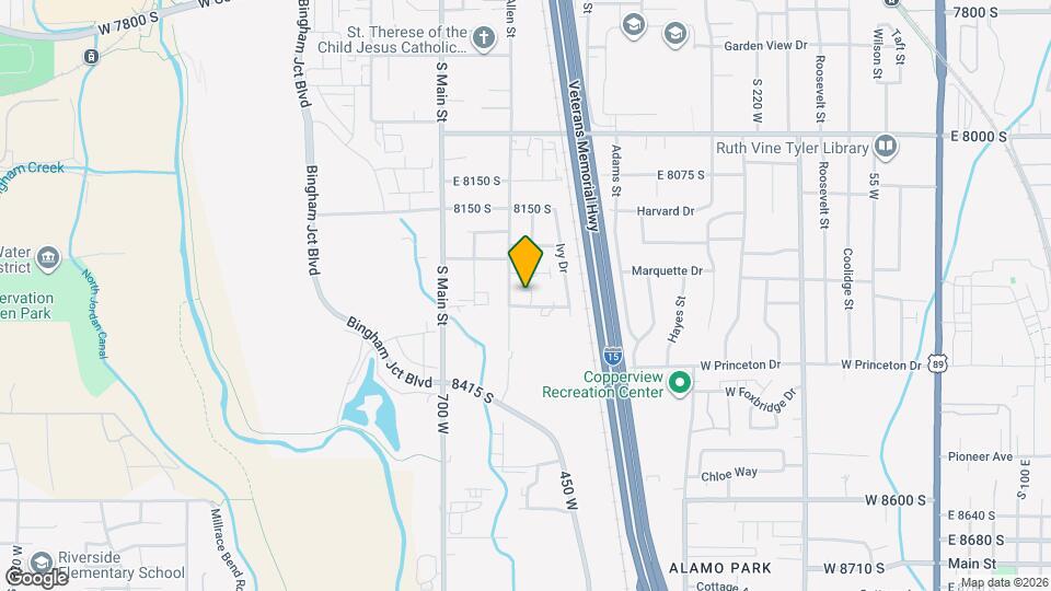 586 Tiffany Town Dr, Unit Unit 1 Map and Location Details