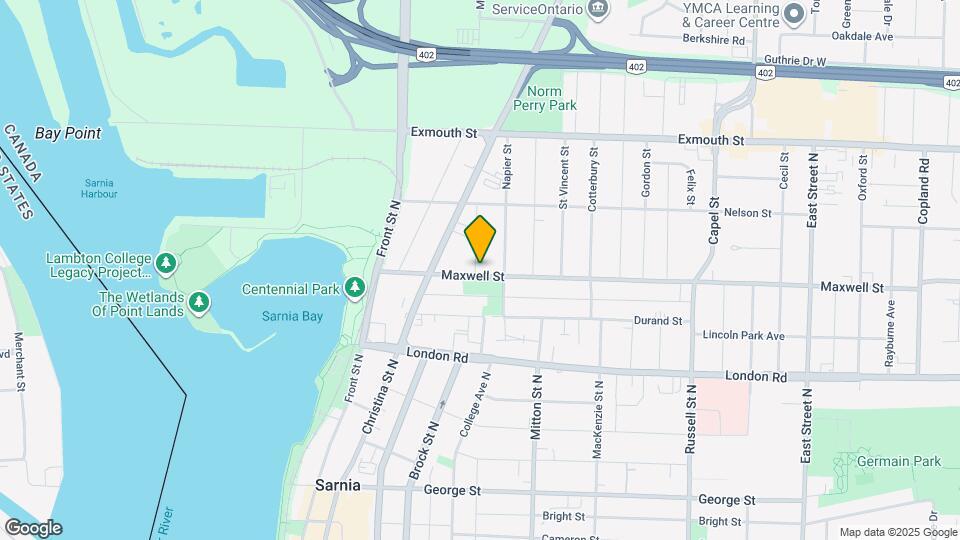 222 Maxwell St Map and Location Details