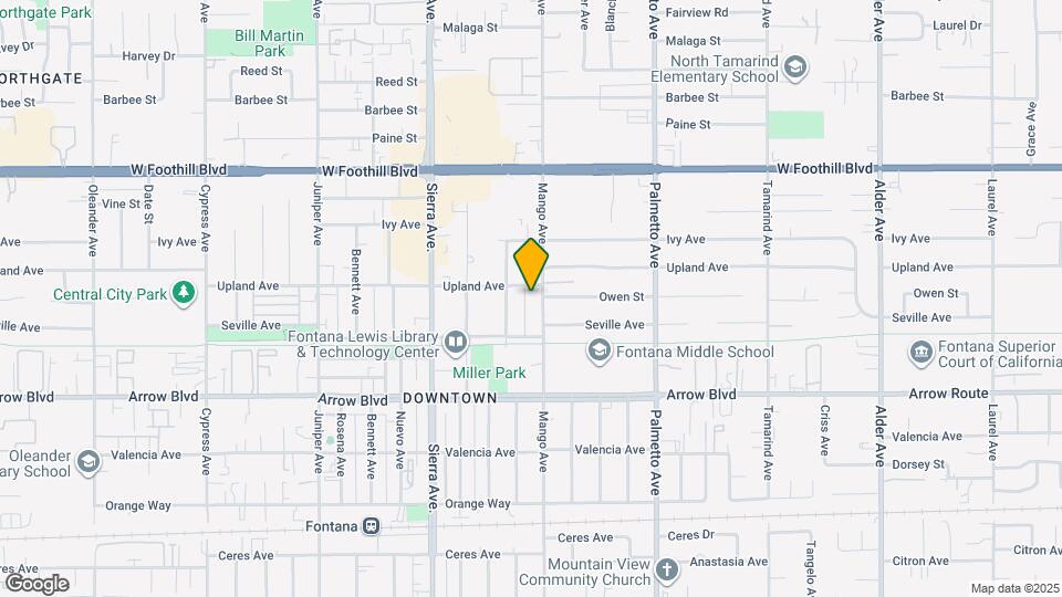 8322 Mango Ave Mapa y Detalles de la Ubicación