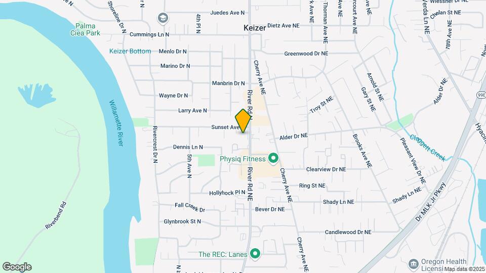 112-128 Sunset Ave N Mapa y Detalles de la Ubicación