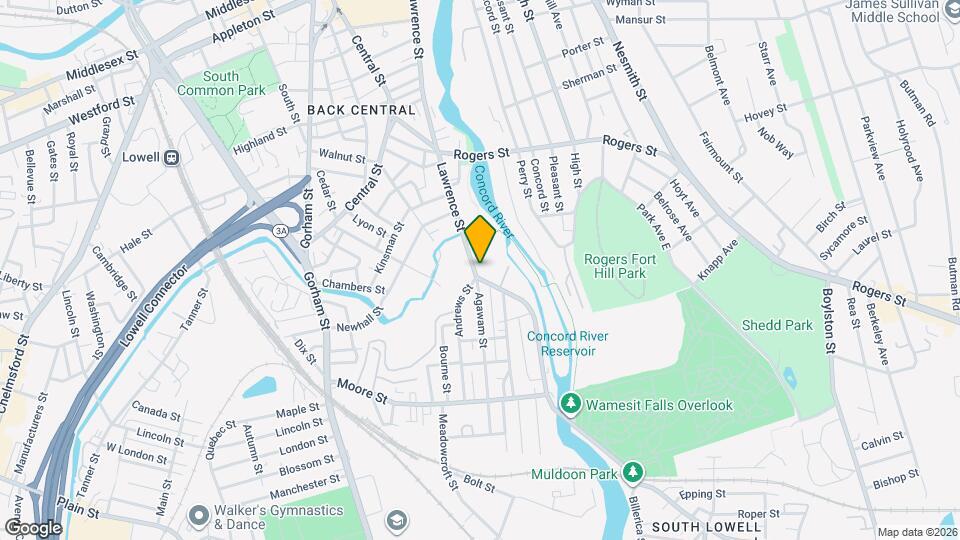 690 Lawrence St Map and Location Details