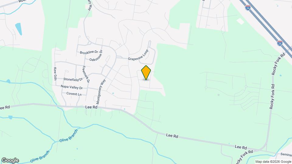 5708 Lakemont Dr Map and Location Details