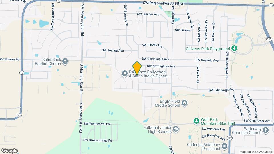 4604 SW Birmingham St Map and Location Details