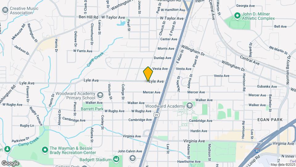 1790 Lyle Ave Map and Location Details