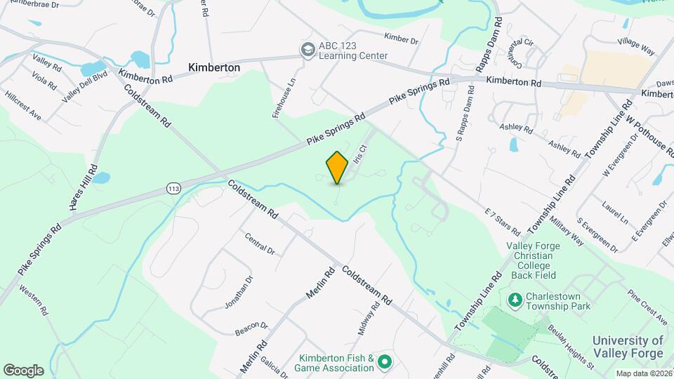 1804 Iris Ct Map and Location Details