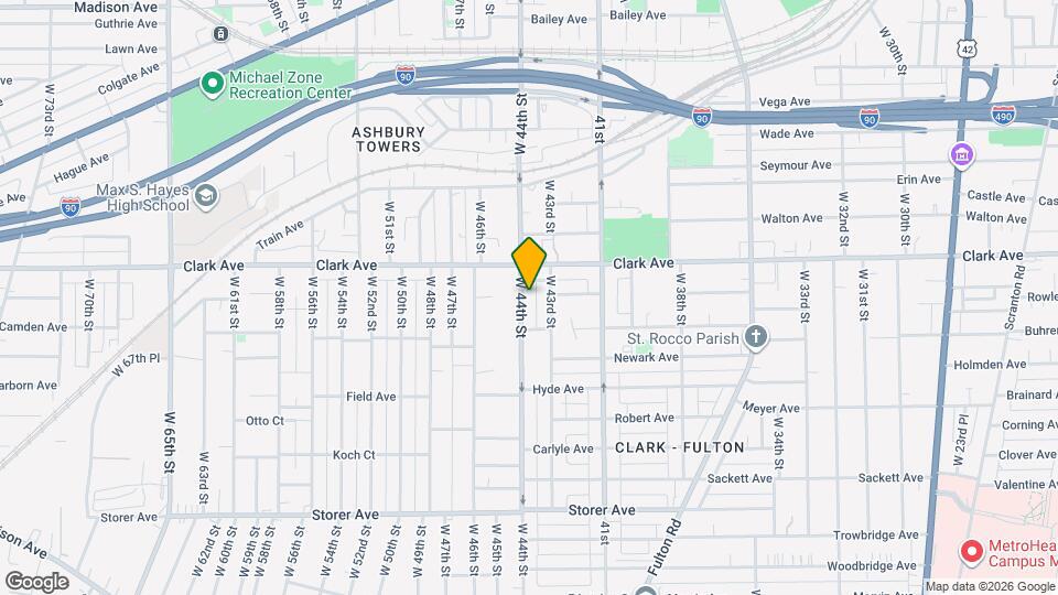 3133 W 44th St, Unit 4 Map and Location Details