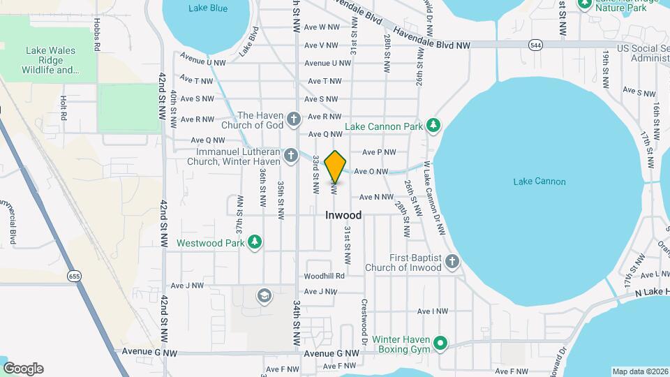 1484 32nd St NW Map and Location Details