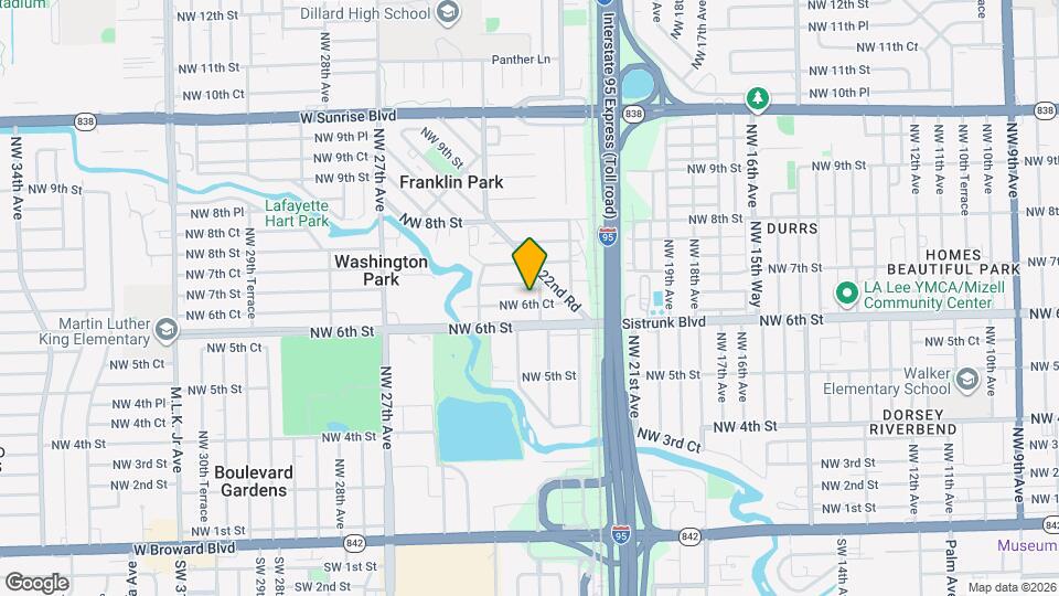 2211 NW 6th Ct Map and Location Details