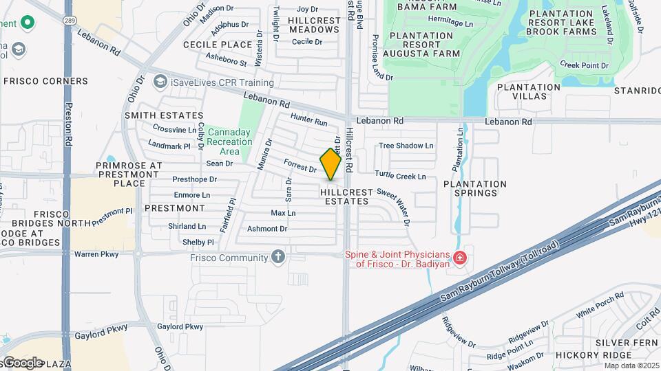 4019 Bryson Dr Map and Location Details