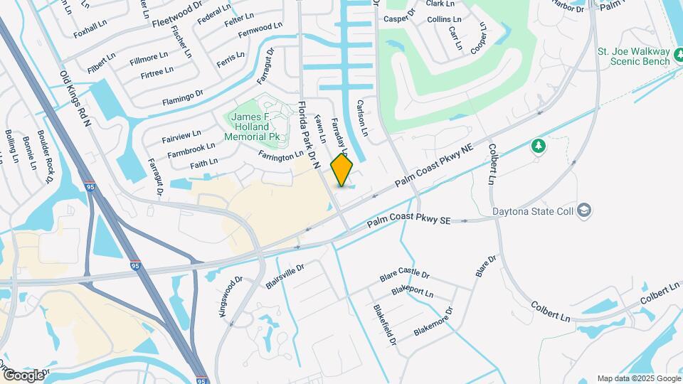 314 Palm Coast Pkwy NE Map and Location Details