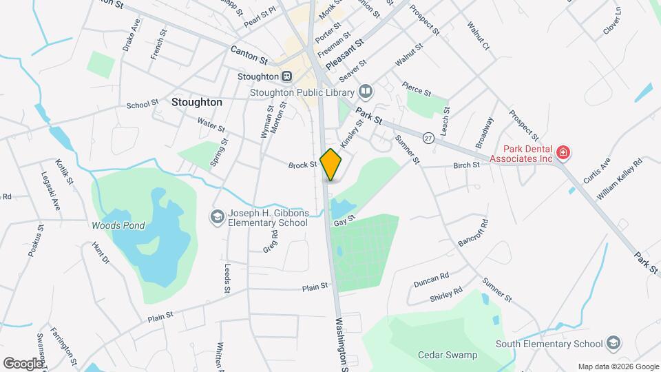 980 Washington St Map and Location Details