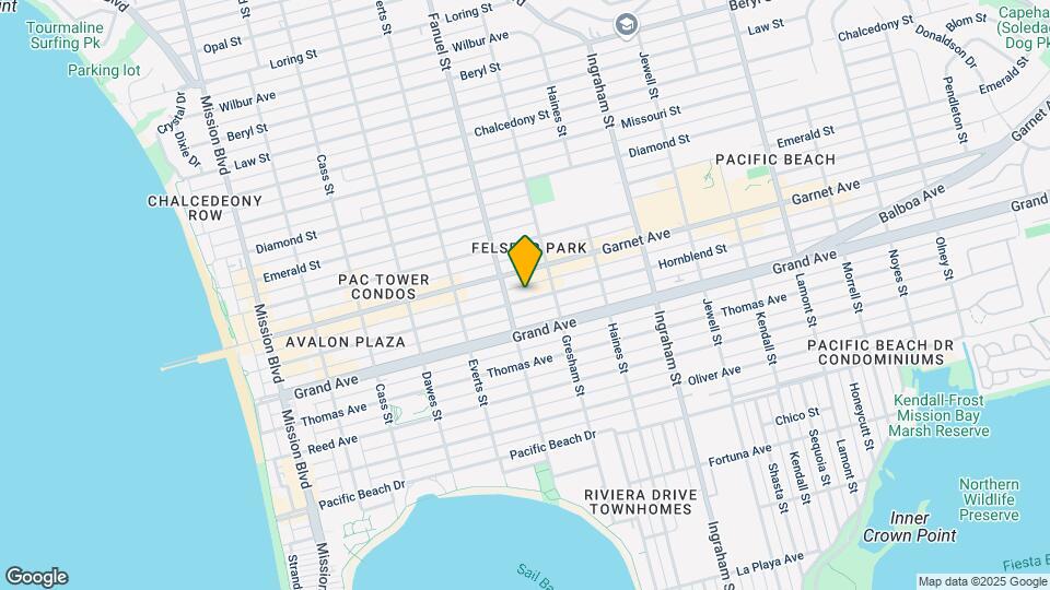 1326 Hornblend St Mapa y Detalles de la Ubicación