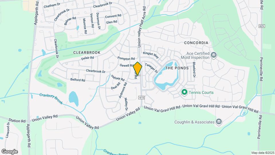 838C Vail Rd Map and Location Details