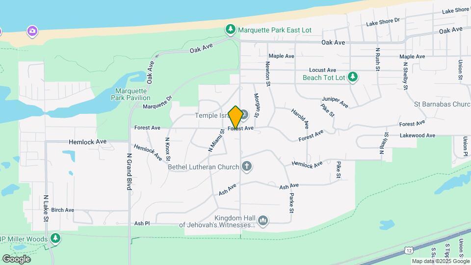 7139 Forest Ave Map and Location Details