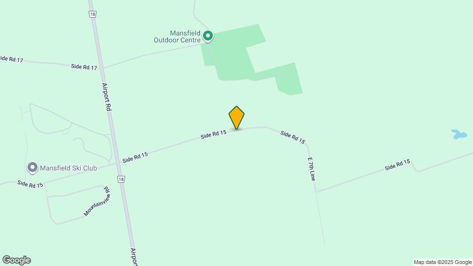628410 15th Sideroad Map and Location Details
