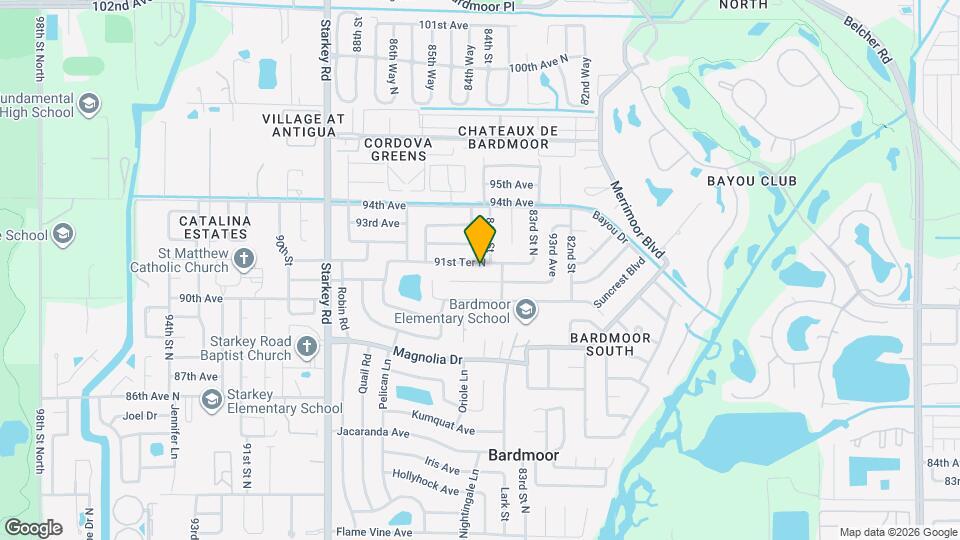 8428 91st Ter N Map and Location Details