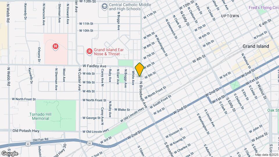 516 N Broadwell Ave Map and Location Details