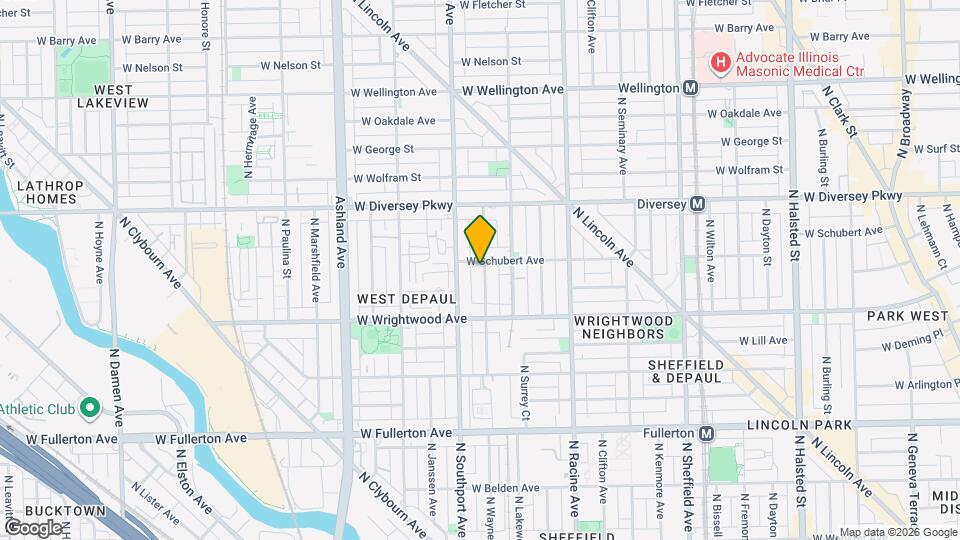 2652 N Wayne Ave Map and Location Details