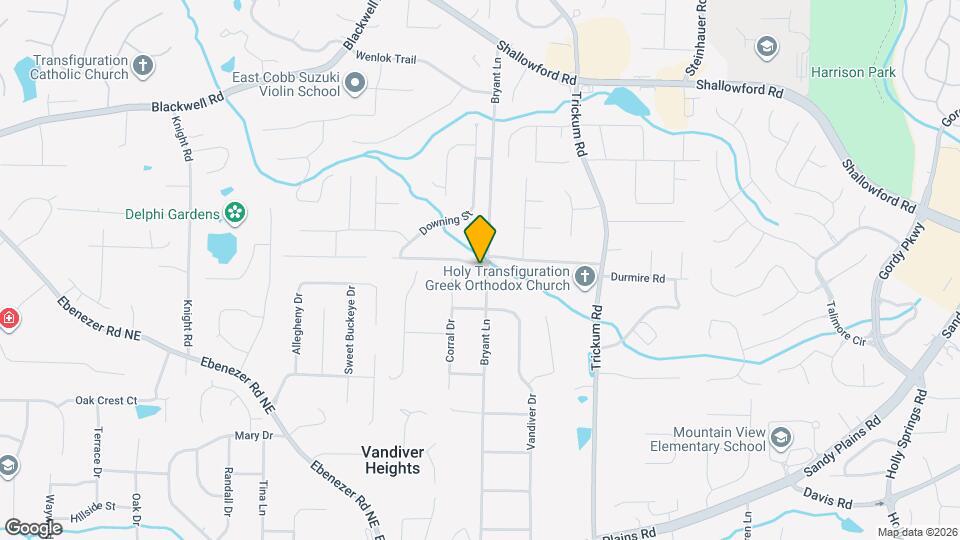 2192 Chartwell Dr Map and Location Details