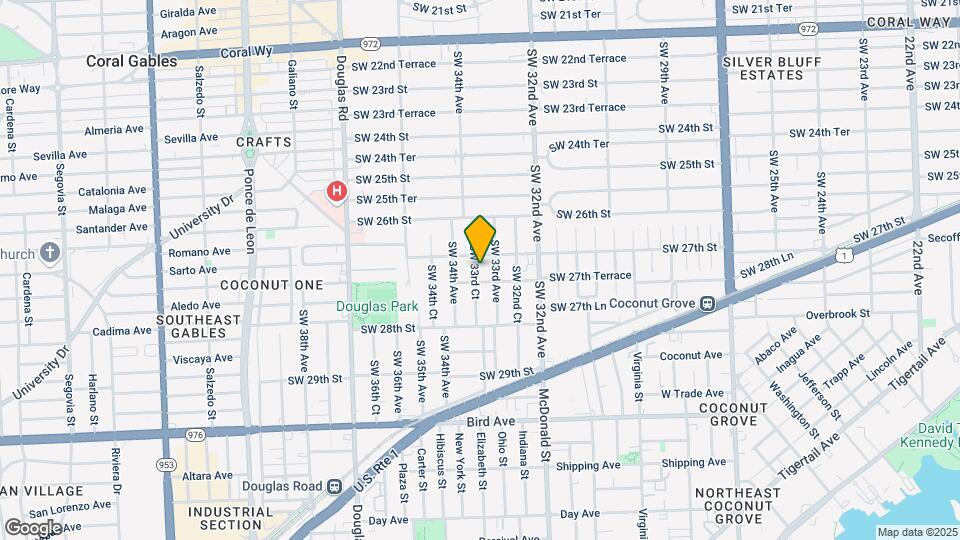 2723 SW 33rd Ct Map and Location Details