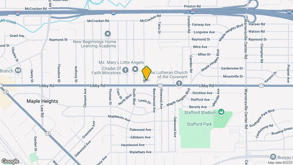 18405 Libby Rd Map and Location Details