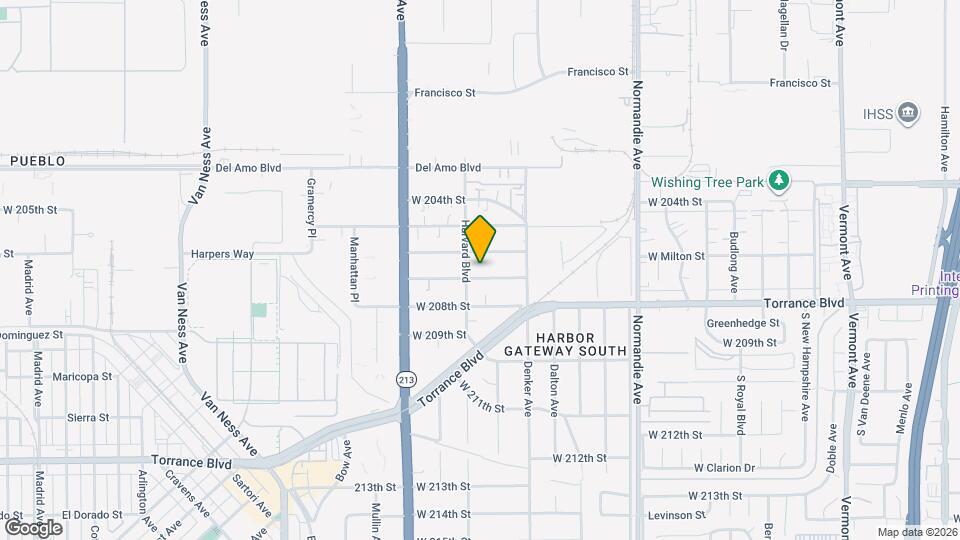 1559 W 207th St Map and Location Details