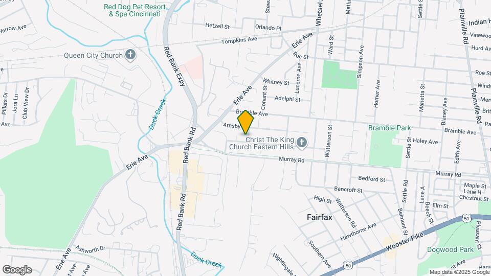 4107 Sherwood Ave Map and Location Details