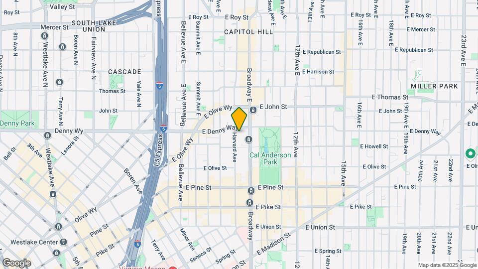 1818 Harvard Ave Map and Location Details