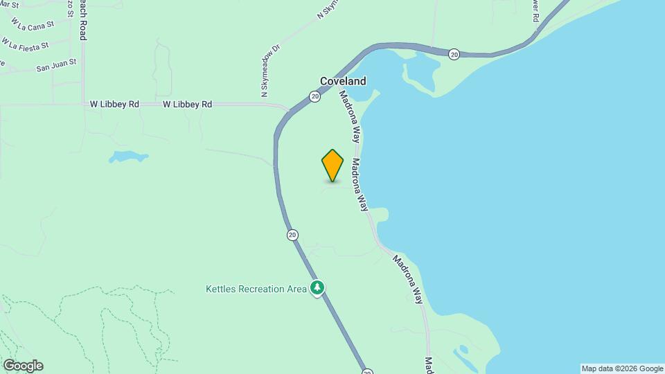 2223 Madrona Way Map and Location Details