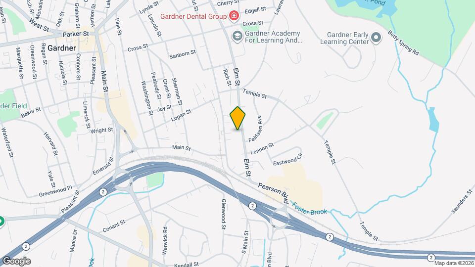 315 Elm St, Unit Unit 3 Mapa y Detalles de la Ubicación