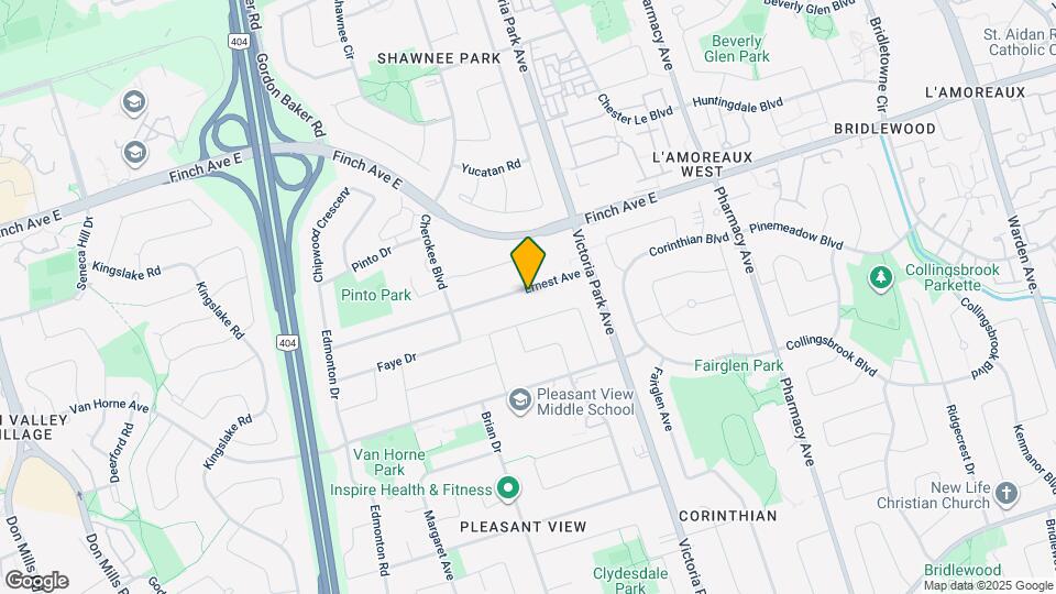 129 Ernest Ave Map and Location Details