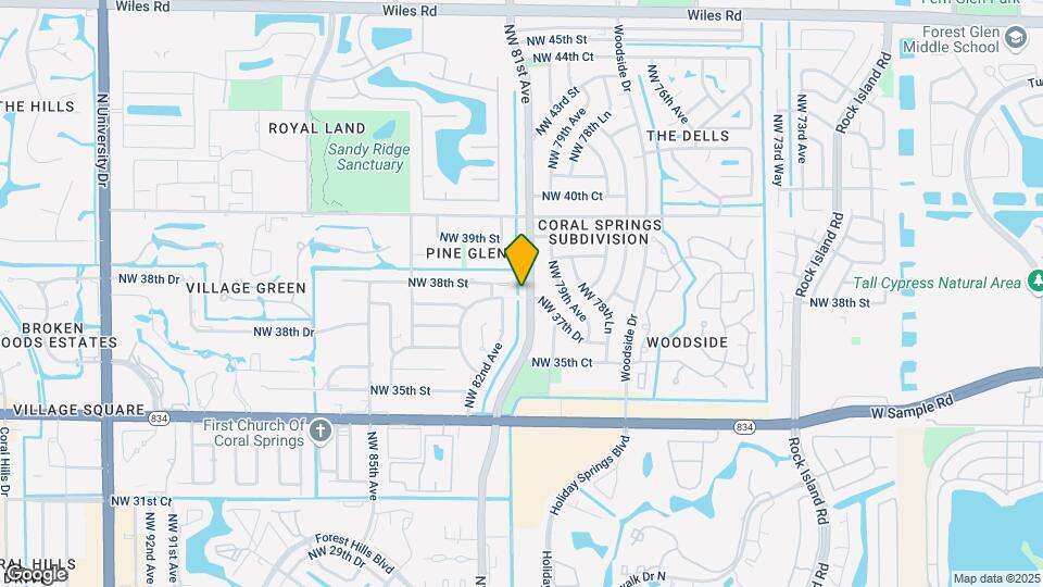 3740 Riverside Dr Map and Location Details