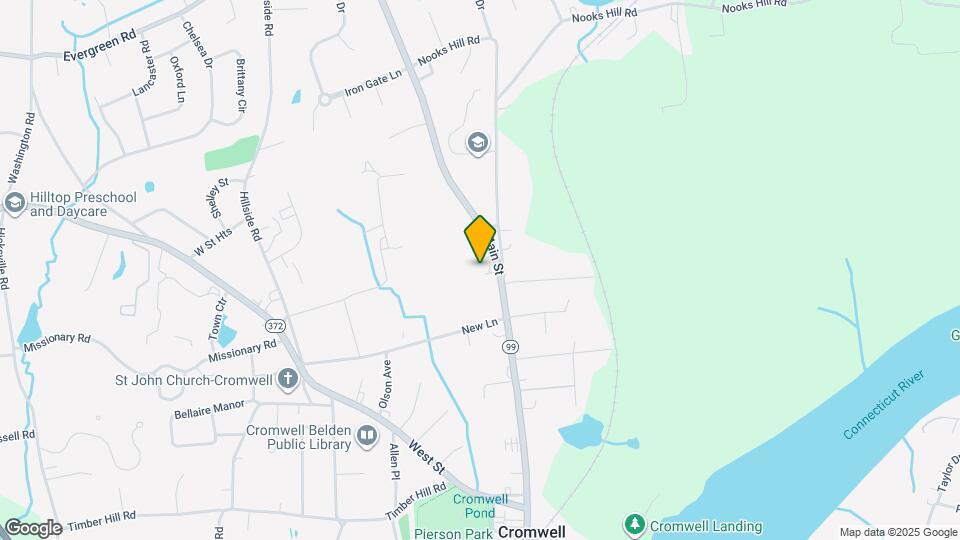 411 Main St Map and Location Details