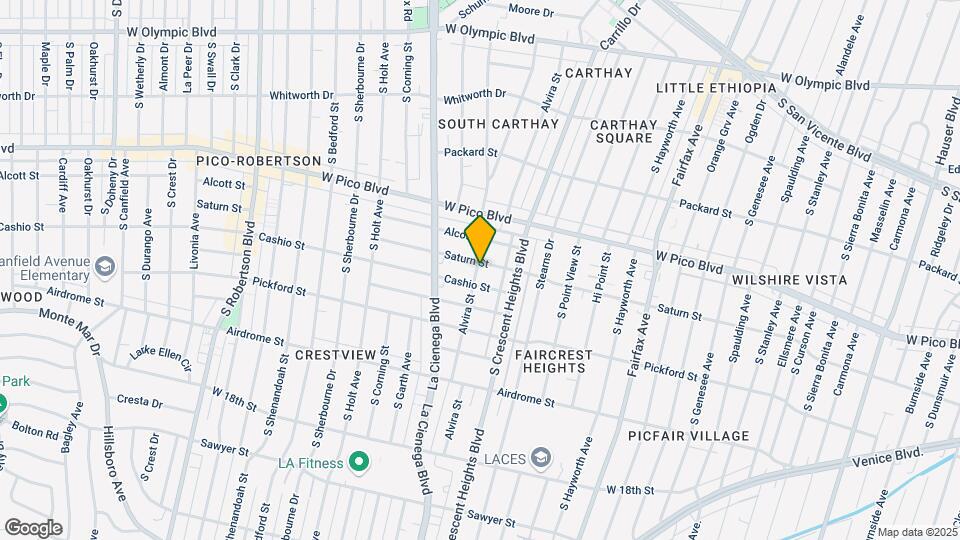 1464 Alvira St Mapa y Detalles de la Ubicación
