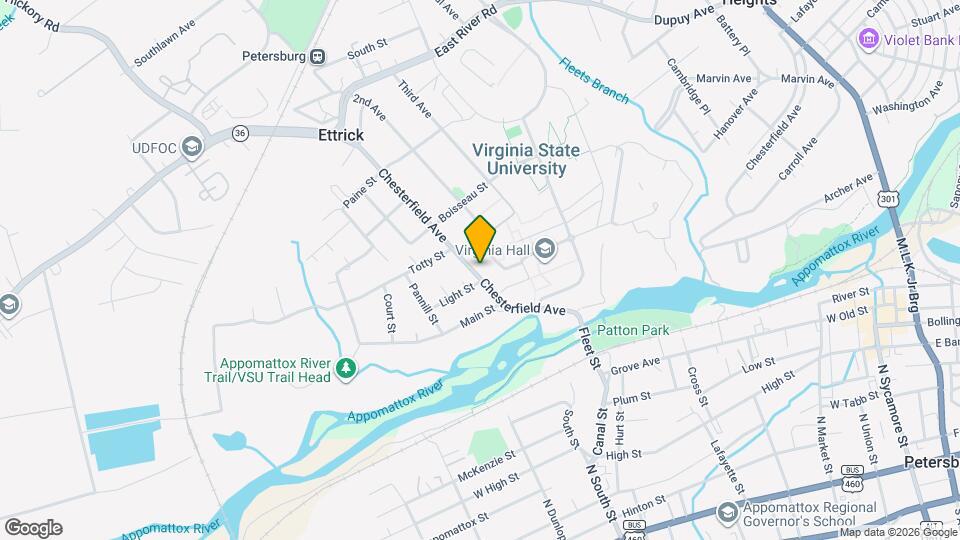 21313 Chesterfield Ave Map and Location Details