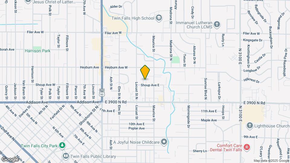 212 Juniper St N Map and Location Details