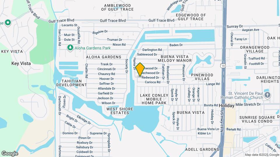 3724 Redwood Dr Map and Location Details