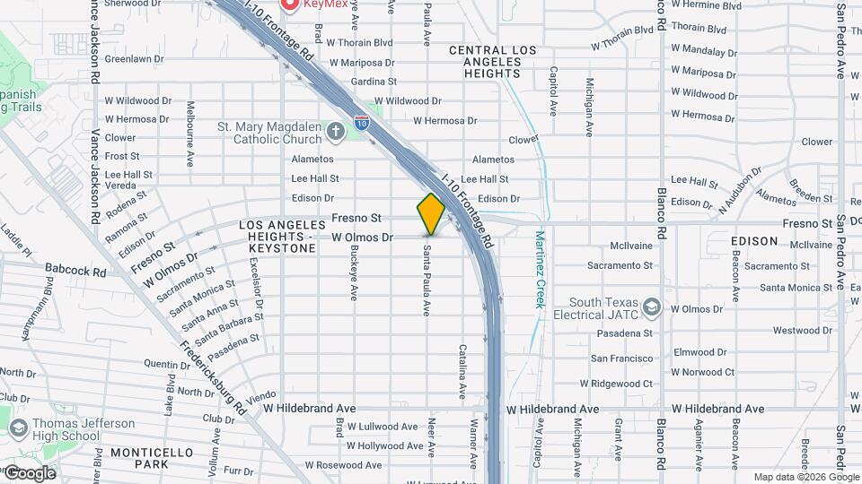 1440 W Olmos Dr Map and Location Details