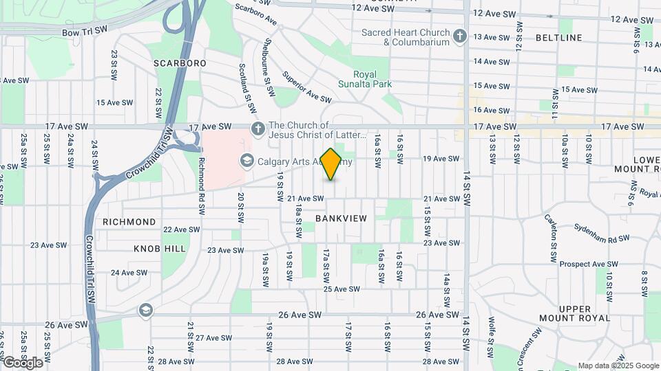 2127 17A St SW Map and Location Details