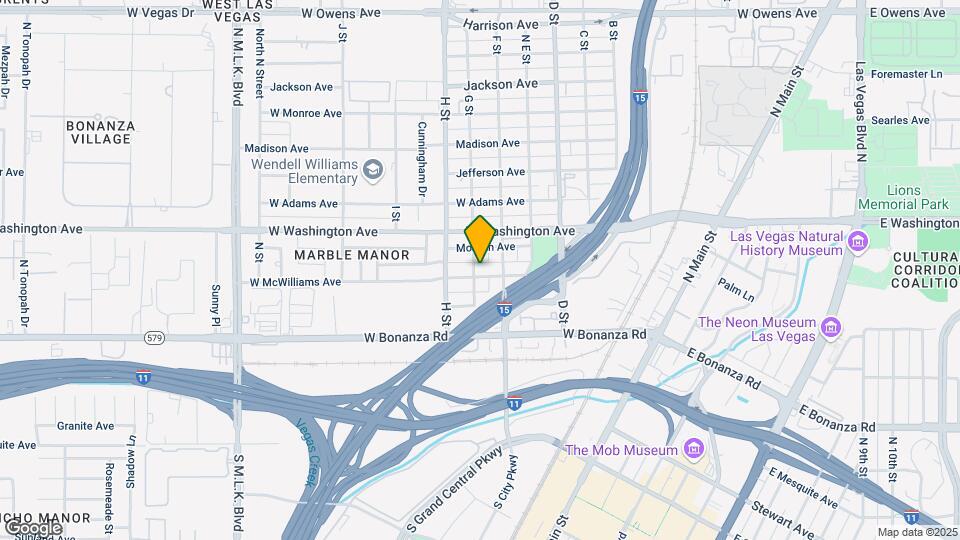 622 W McWilliams Ave Map and Location Details