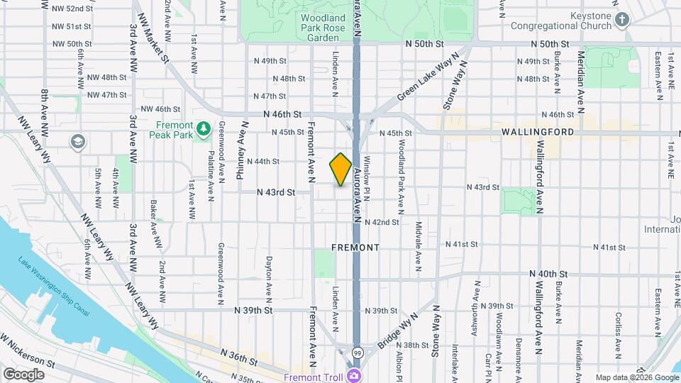 4262 Linden Ave N Map and Location Details