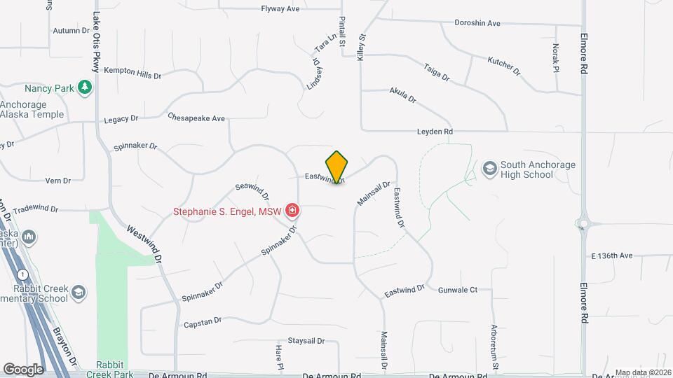 3340 Eastwind Dr Map and Location Details