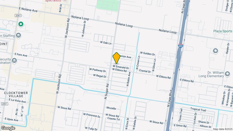 906 W Emerald Dr Mapa y Detalles de la Ubicación