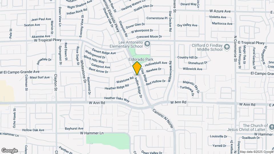 5734 Indian Ridge Dr Map and Location Details