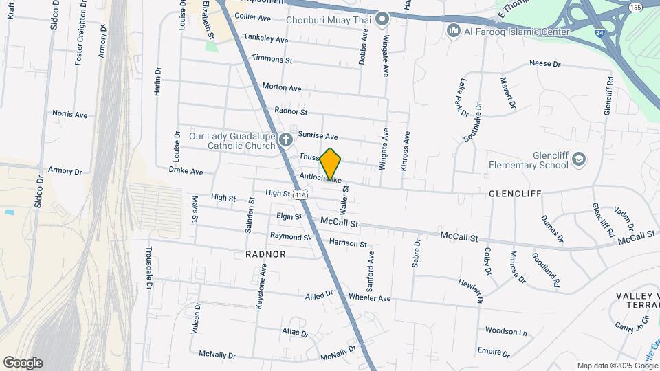 311 Antioch Pike Map and Location Details
