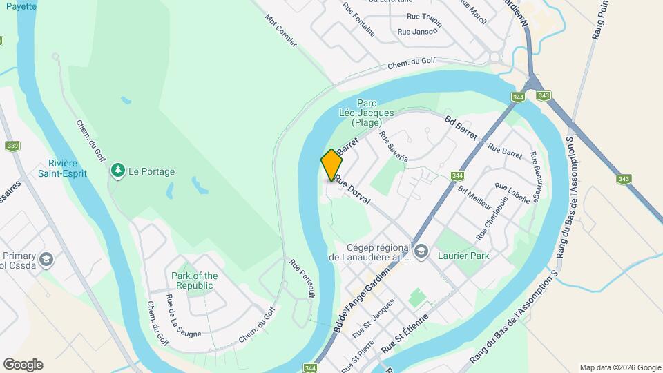 290 Barret Boul Map and Location Details