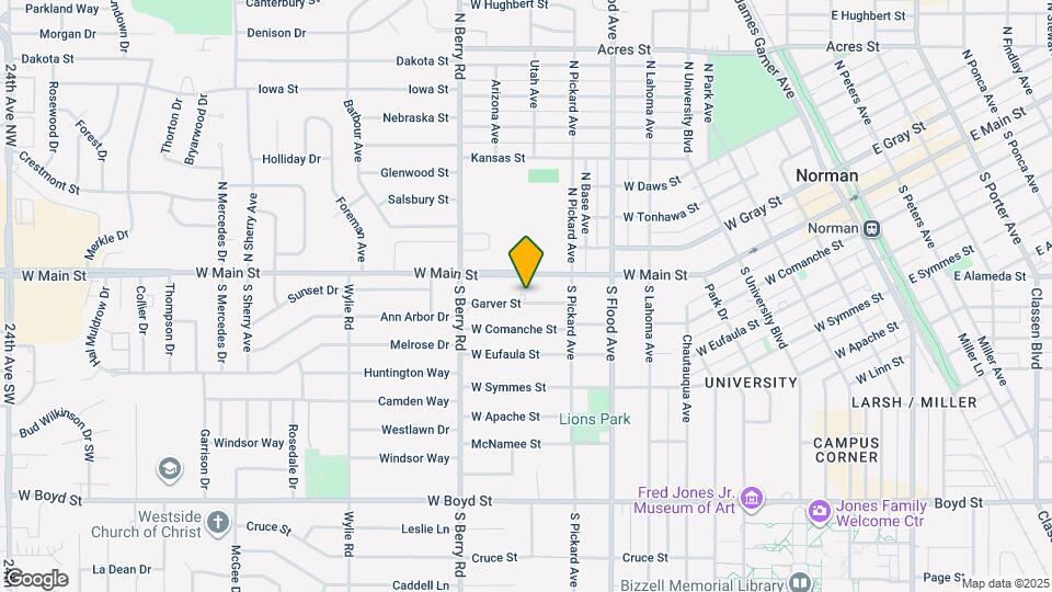 1003 Garver St Map and Location Details