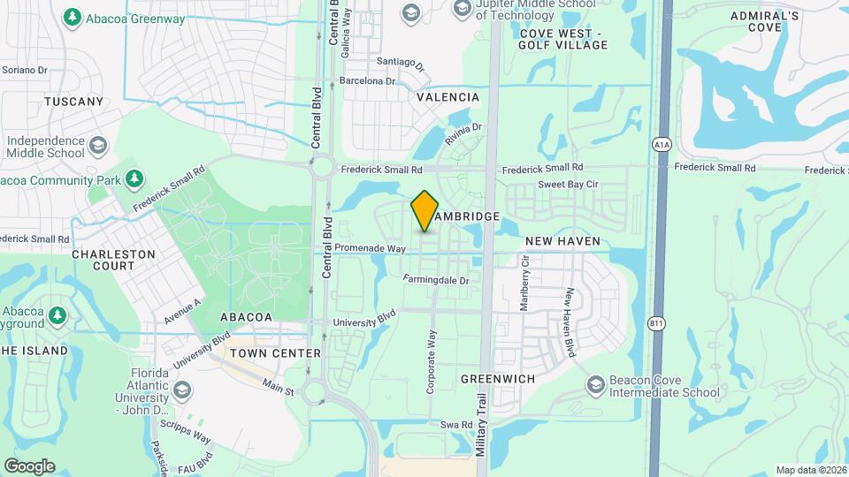 125 Danforth Dr, Unit 1 Mapa y Detalles de la Ubicación