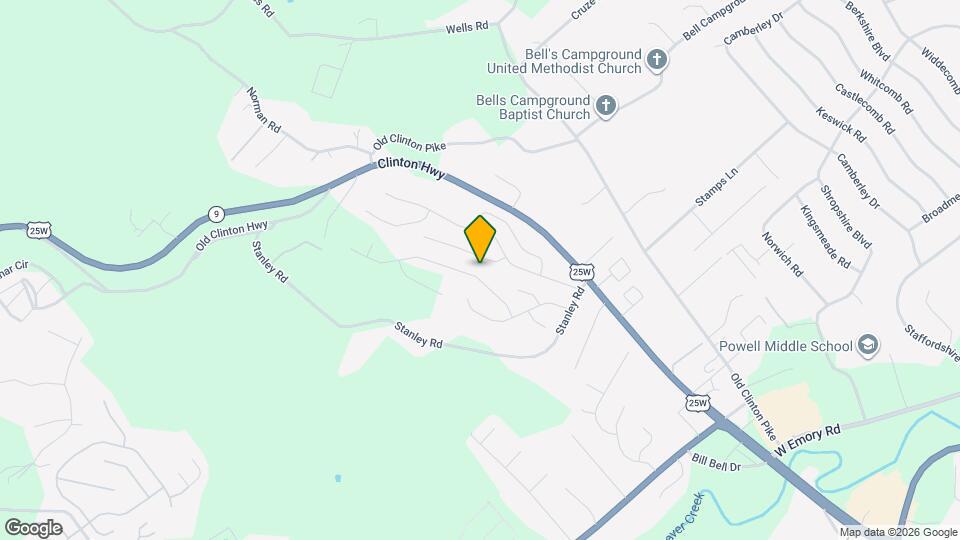 7940 Poplar Grv Ln Map and Location Details